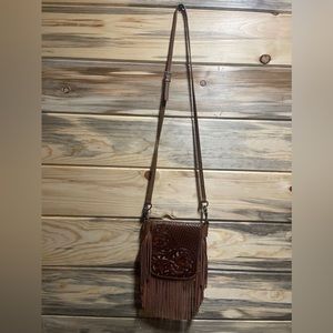 Leather Fringe Purse